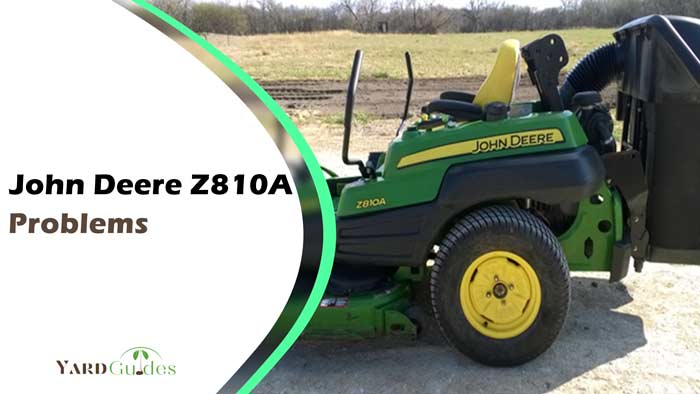 John Deere Z810A problems