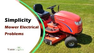 Simplicity Mower Electrical Problems: Solutions Included!
