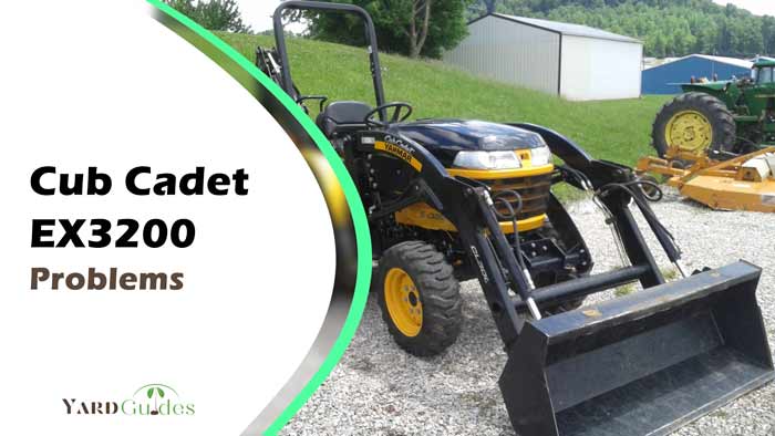 cub cadet ex3200 problems