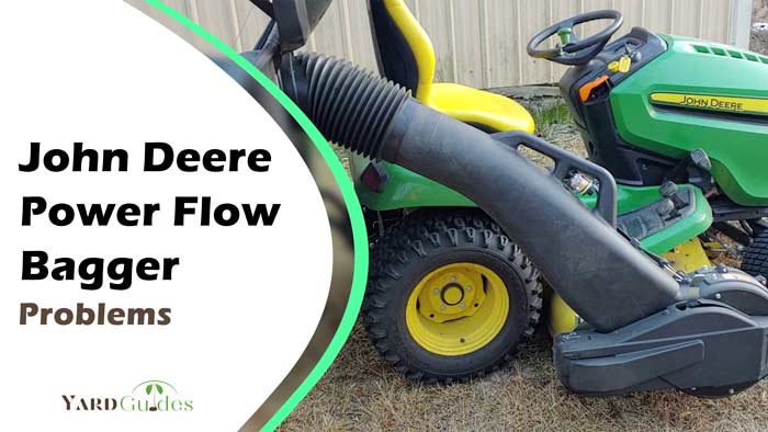 john deere power flow bagger problems